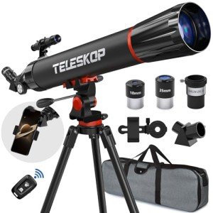 90mm Aperture Refractor Telescope for Beginners