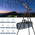 90mm Aperture Refractor Telescope for Beginners