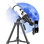 80mm Refractor Telescope for Beginner Astrophotography