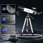 80mm Refractor Telescope for Astrophotography Beginners