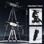 80mm Refractor Telescope for Astrophotography Beginners