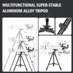 80mm Refractor Telescope Kit for Astronomy Beginners