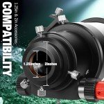 MEEZAA 80ED F7.5 Compact Telescope for Astrophotography