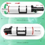 MEEZAA 80ED F7.5 Compact Telescope for Astrophotography