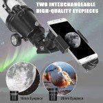Celticbird 80mm Refractor Telescope for Beginners