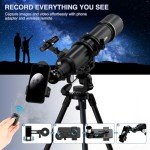 NACATIN 90mm Refractor Telescope for Beginners