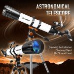 90mm Portable Telescope for Beginner Astronomy