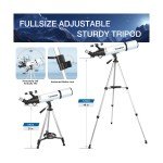 80mm 600mm Telescope for Beginner Astronomers