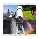 80mm 600mm Telescope for Beginner Astronomers