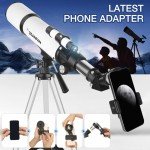 80mm Aperture 600mm Telescope for Astrophotography