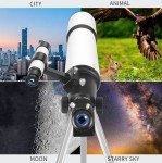 80mm Aperture 600mm Telescope for Astrophotography