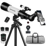 FREE SOLDIER 70mm Beginner Refractor Telescope