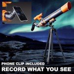 BEZGAR 70mm High-Powered Beginner Telescope with Tripod