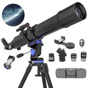 90mm Refractor Telescope for Beginners & Kids