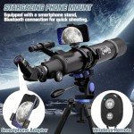 90mm Refractor Telescope for Beginners & Kids