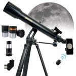 ExploraPro 70AZ Refractor Telescope for Beginners