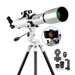 ESSELNB 80mm Beginner Telescope with Phone Adapter