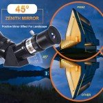 PISEZ 90mm Refractor Telescope for Beginners