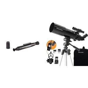 Celestron 80mm Travel Refractor Telescope Bundle