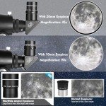 Beginner 80mm 900mm Refractor Telescope Bundle