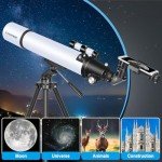 Beginner 80mm 900mm Refractor Telescope Bundle