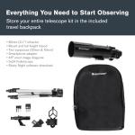 Celestron 80mm Travel Scope - Portable Beginner Telescope
