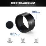 Neewer 4-Piece T2 Extension Tube Set for Astrophotography