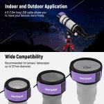 NEEWER 16" USB Lens Warmer for Astrophotography