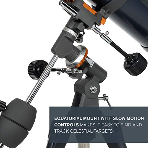Beginner-friendly Celestron 90EQ Refractor Telescope - Bonus Software