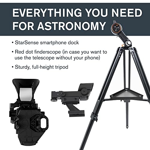 Celestron 102mm Refractor Telescope with StarSense App