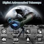 Smart Auto-Focus Telescope with 4K Camera