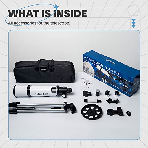 80mm Aperture Telescope - Portable, Easy Set Up
