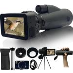 4K Monocular Telescope with Camera and Screen