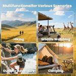 4K Monocular Telescope with Camera and Screen