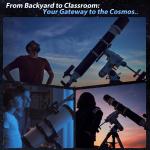 4K 8MP Astrophotography Camera for Telescopes