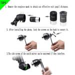 Smartphone Telescope Adapter with Polarizing Filter Set