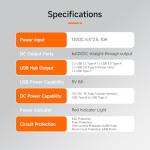 SVBONY SV241 Telescope Power Adapter and USB Hub