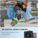 Yatao 6K Dual Lens Camera for Beginners