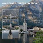 Yatao 6K Dual Lens Camera for Beginners