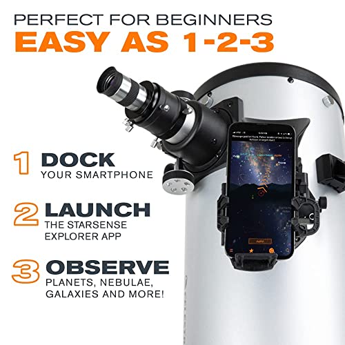 Celestron StarSense Explorer 8-inch Dobsonian Telescope