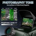 Smart Refractor Telescope with 4K Astrophotography Camera