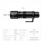 TTArtisan 500mm F/6.3 Telephoto Lens for X-Mount