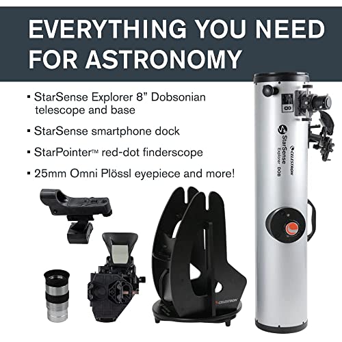 Celestron StarSense Explorer 8-inch Dobsonian Telescope