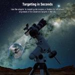 NEEWER All Metal Telescope Finderscope Mount Adapter