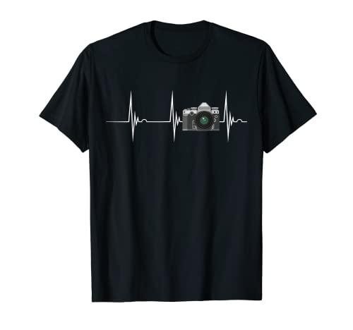 Astrophotography Lover Heartbeat EKG Pulse T-Shirt