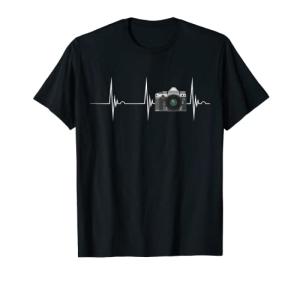 Astrophotography Lover Heartbeat EKG Pulse T-Shirt