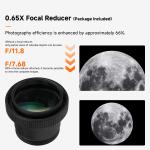 SVBONY MK127 Telescope with SC715C Camera Combo