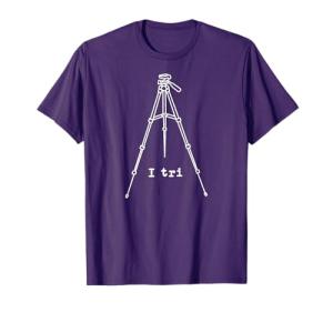 Funny Astrophotography Tripod T-Shirt for Beginners