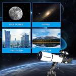 Celticbird 80mm Refractor Telescope for Beginners