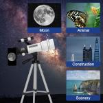 ToyerBee 70mm Refractor Telescope for Beginners